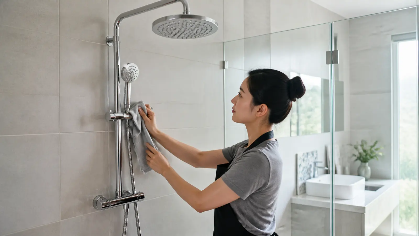 Read more about the article Cách vệ sinh vòi hoa sen đúng cách, sạch cặn không hỏng mạ