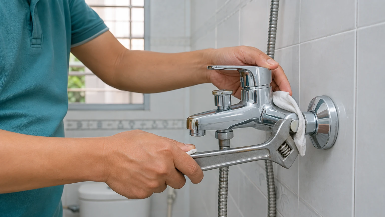 Cách sửa sen vòi bị rò rỉ tại nhà