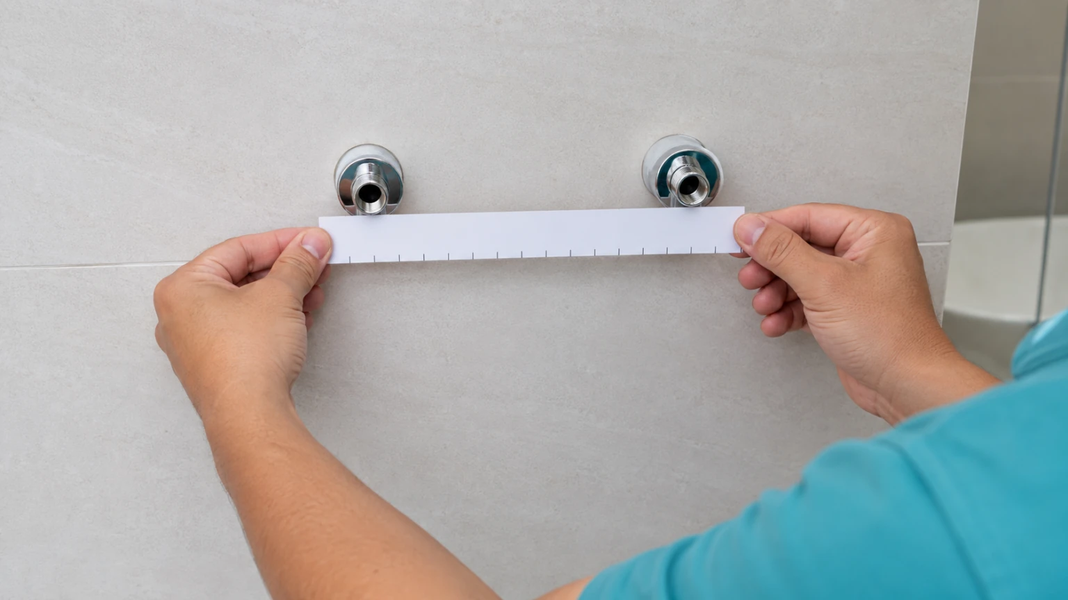 Sơ đồ lắp đặt sen vòi chuẩn