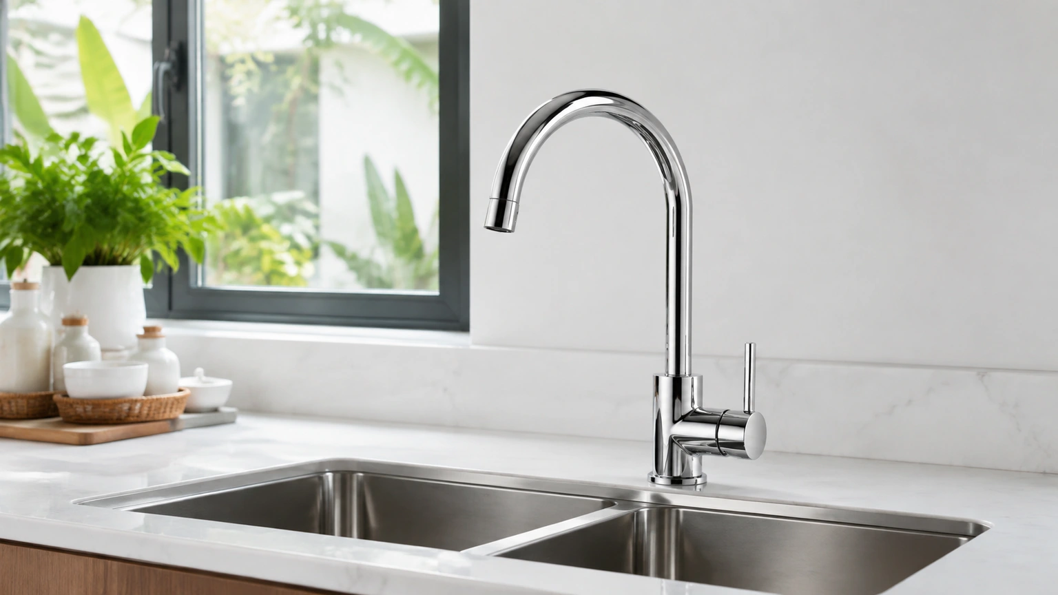 Vòi chậu rửa bát Hàn Quốc