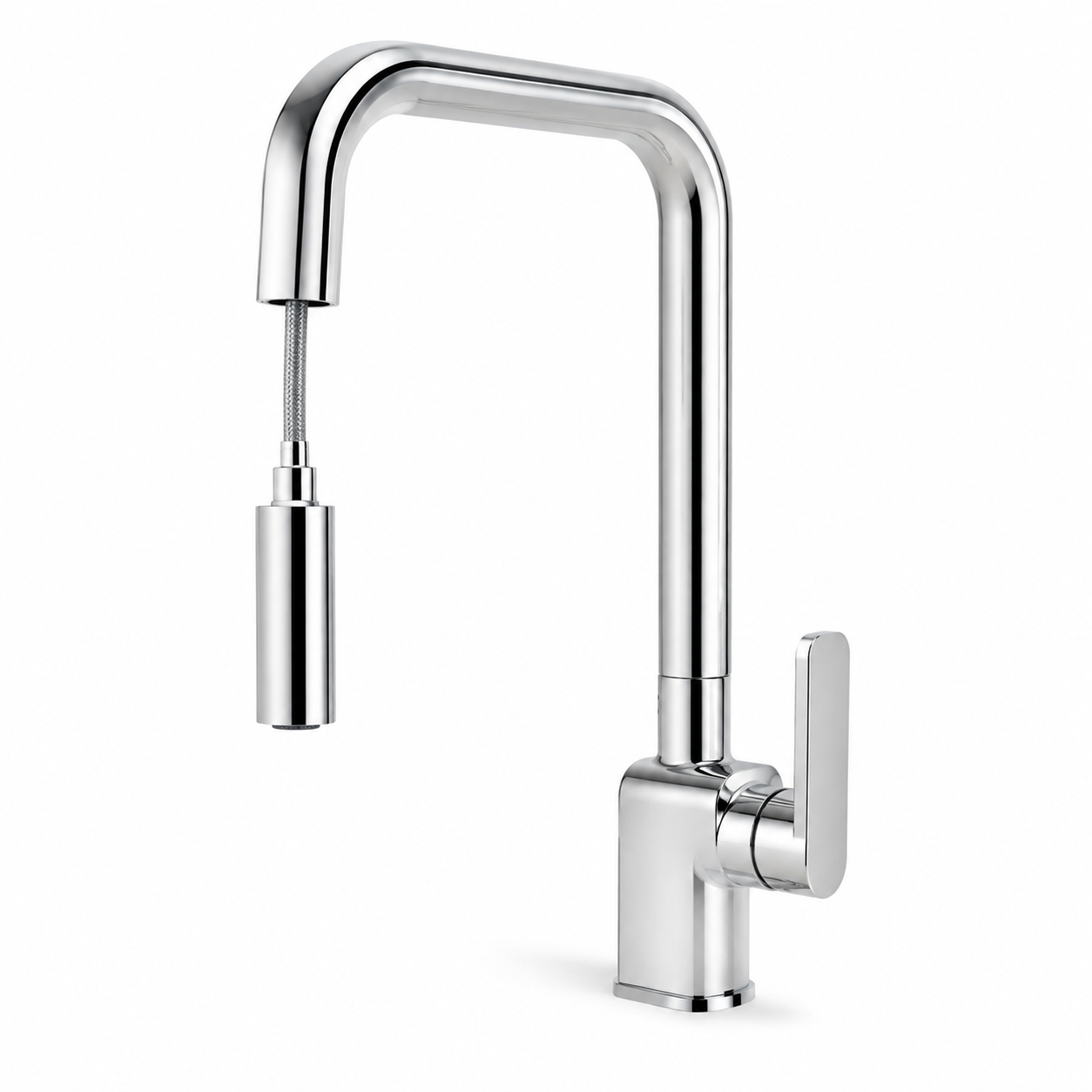 Vòi rửa bát dây rút Hàn Quốc Royal Toto RKSE20 đồng mạ crom