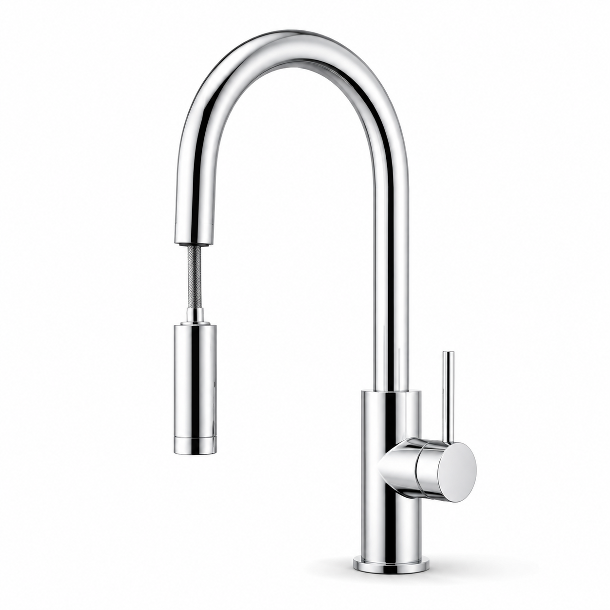 Vòi rửa bát dây rút Hàn Quốc Royal Toto RKSJ20-U3 đồng mạ crom
